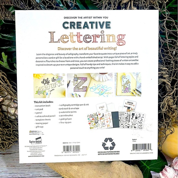 NEW Creative Lettering Calligraphy COMPLETE DIY KIT Instruction Book Bundle LOT - Picture 12 of 12